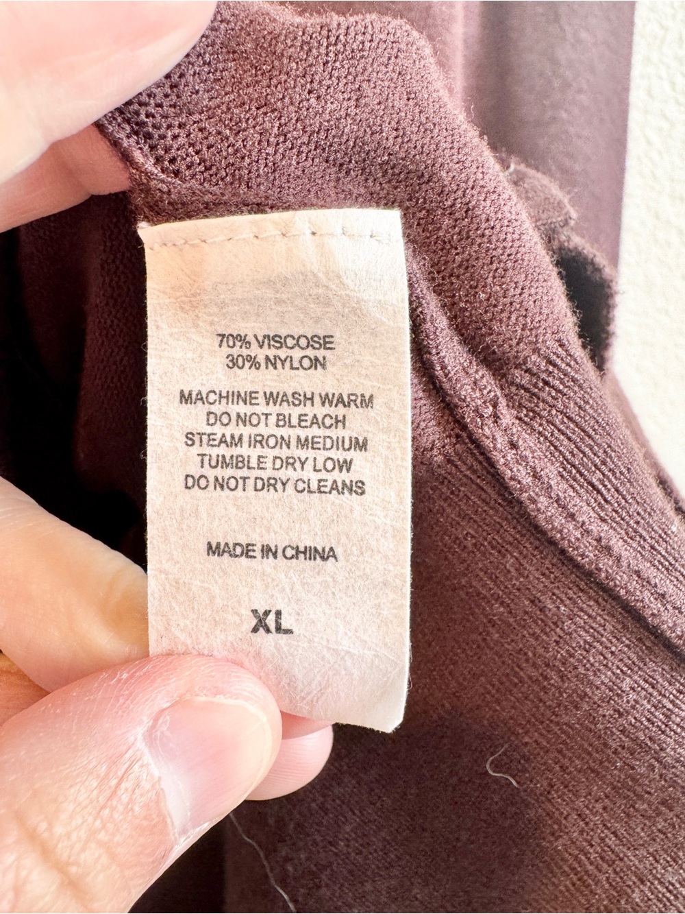 Made By Johnny Dark Academia Quiet Luxury Brown Cardigan Grandpa Core XL F22 - Picture 6 of 10